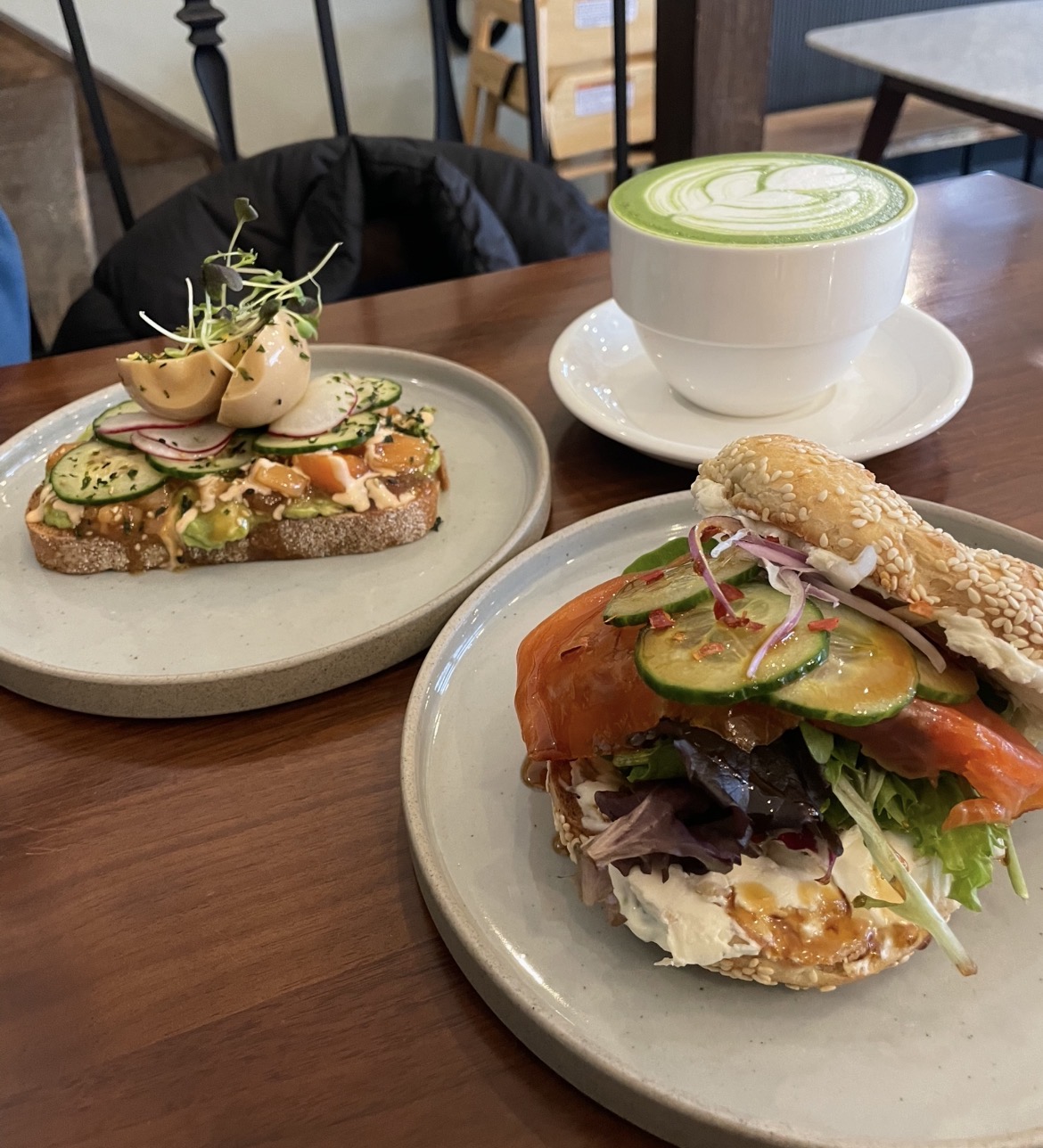 Exploring new brunch spots