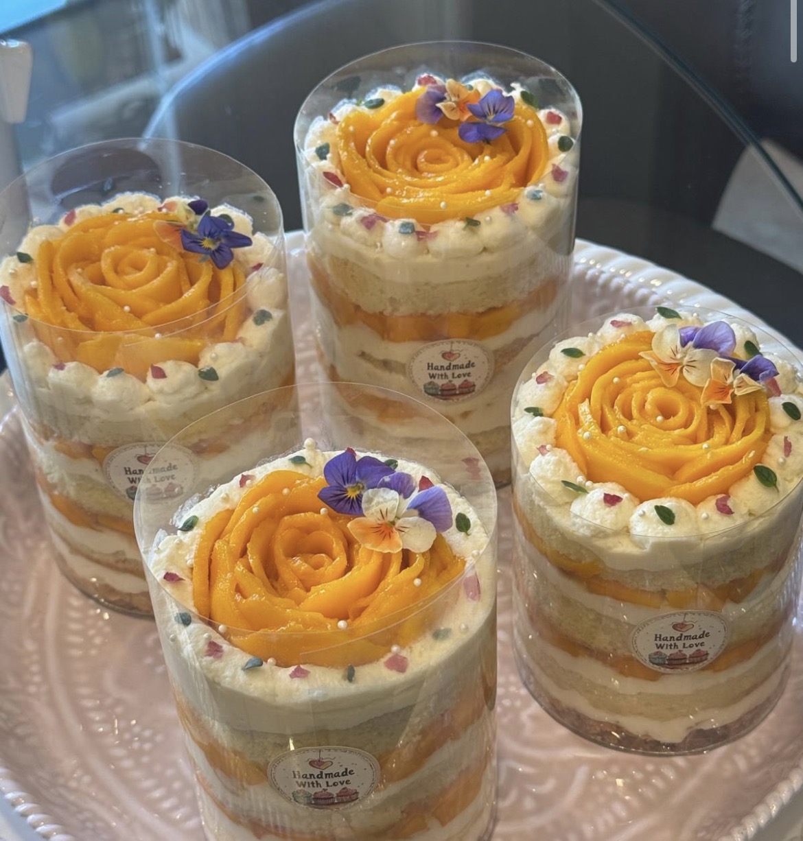 Baking cakes