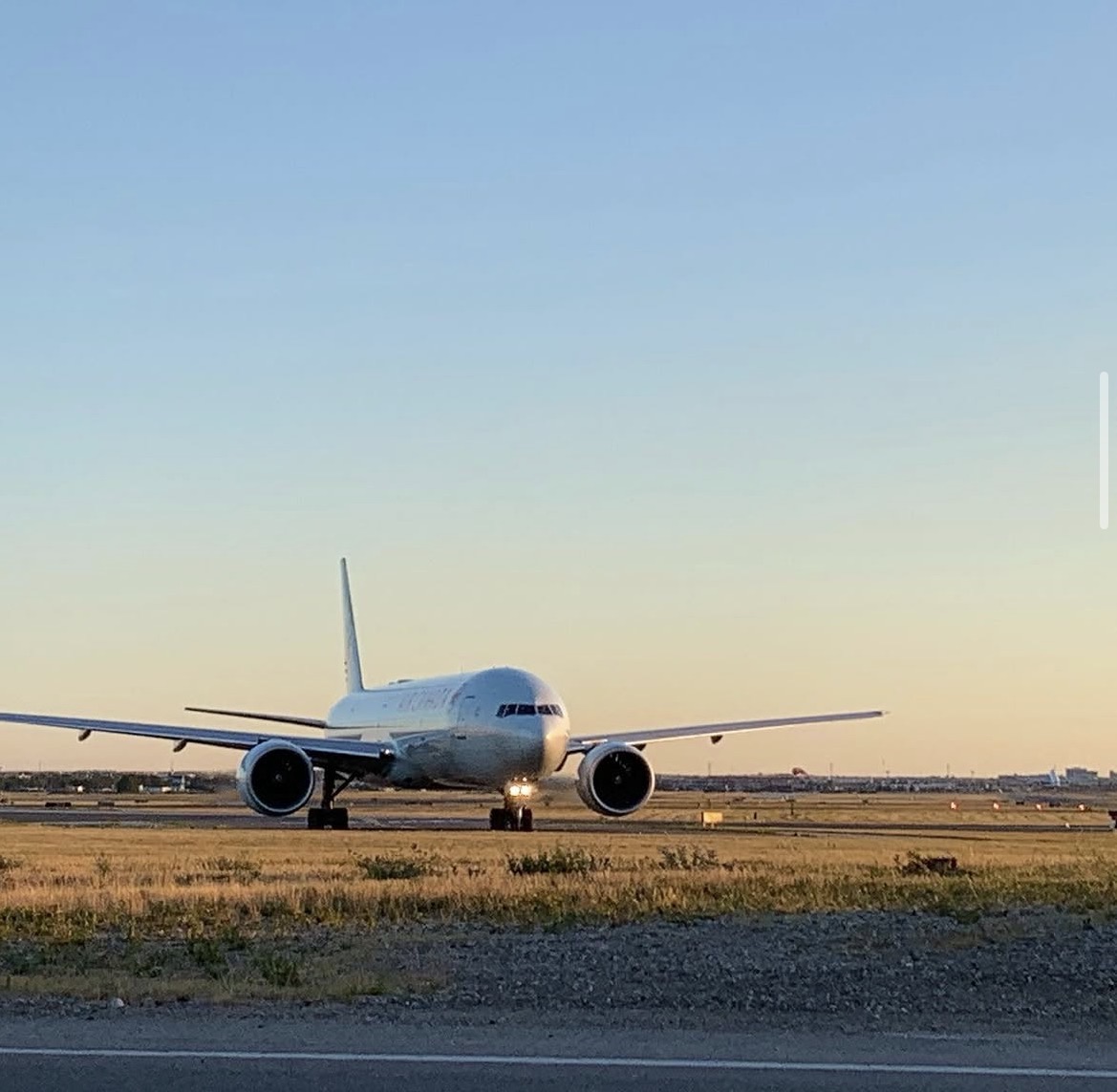 Plane watching